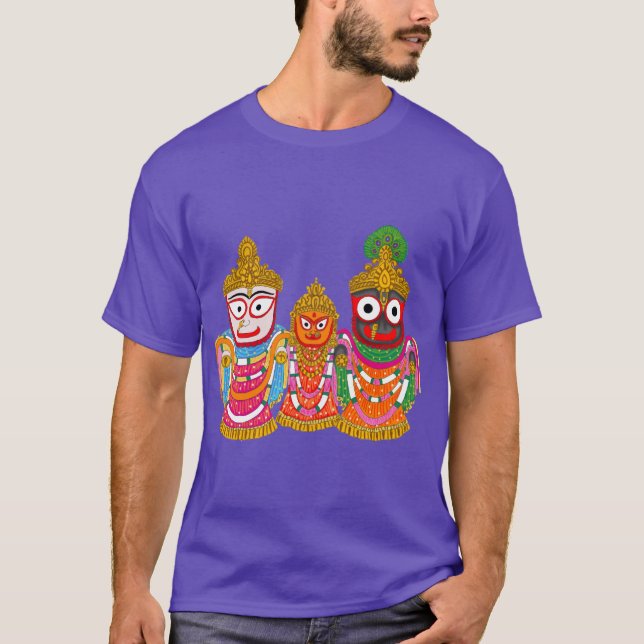 T-Shirt du Seigneur Jagannath (Devant)