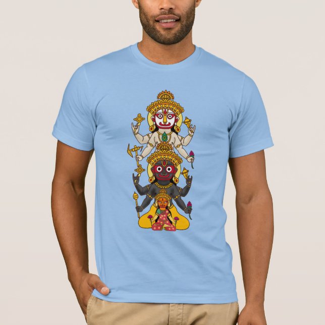 T-Shirt du Seigneur Jagannath (Devant)