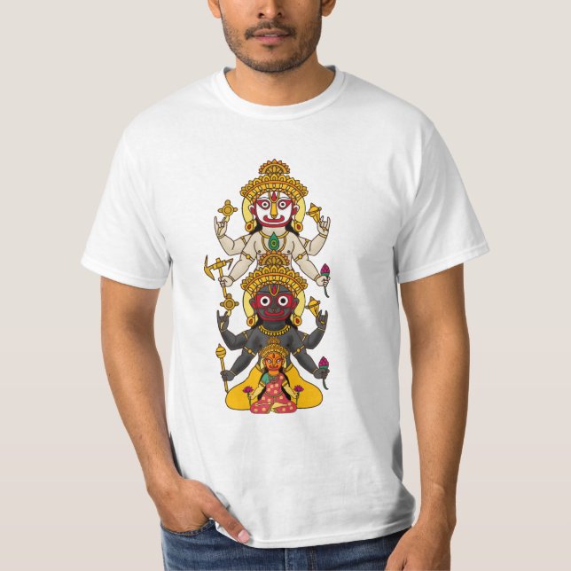 T-Shirt du Seigneur Jagannath (Devant)