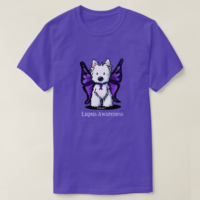 T-shirt du site de sensibilisation Lupus (Design devant)