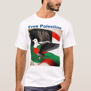 T-shirt du slogan Libérez la Palestine
