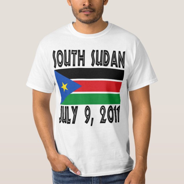 T-shirt du sud du Soudan (Devant)