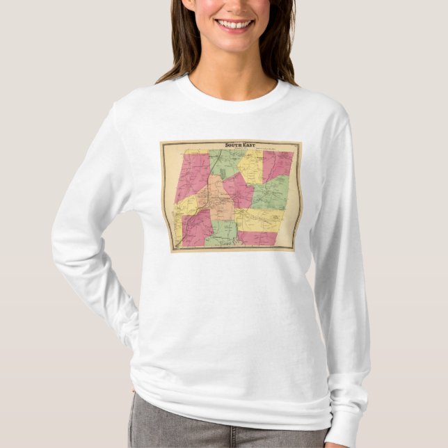 T-shirt Du sud-est, ville (Devant)