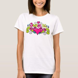 T-shirt du sweet sixteen 16