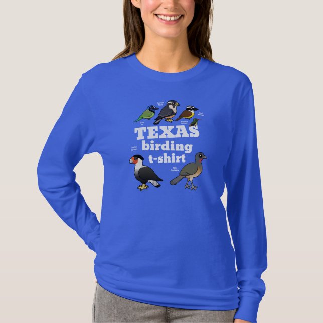 T-shirt du Texas Birding (Devant)