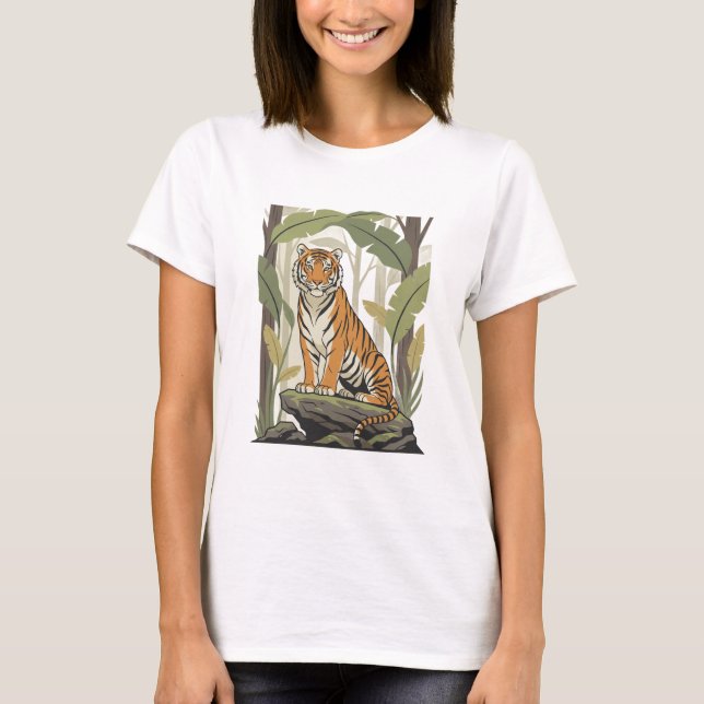 T-shirt du Tigre Royal du Bengale (Devant)