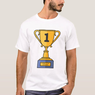 T-Shirt du trophée du champion - Embrassez la vict