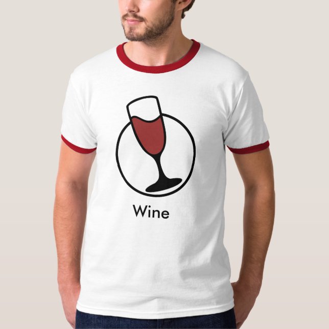 T-shirt du vin TuxG2 (Devant)