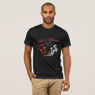 T-Shirt Dualité Enfer & Paradis pour Hommes - Crân