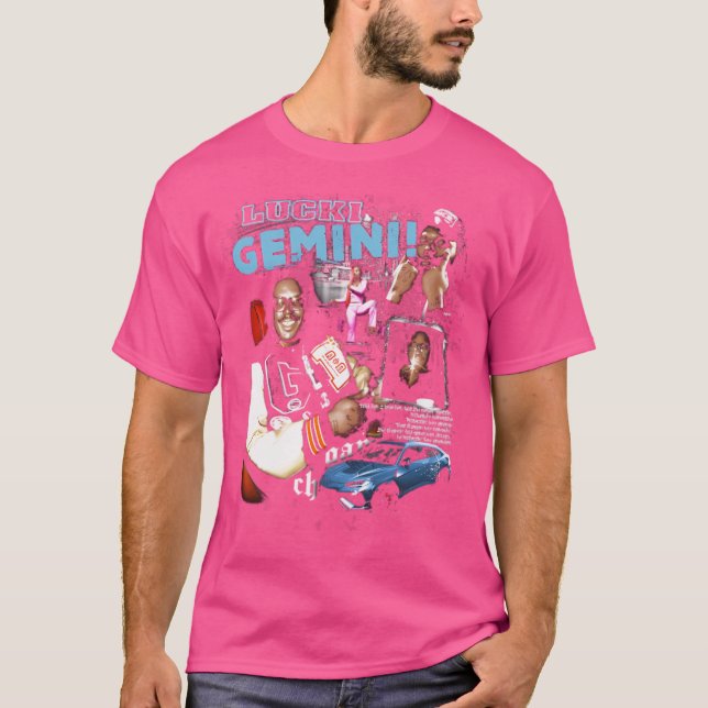 T-shirt Dualité Lucki D'Un Gemini (Devant)