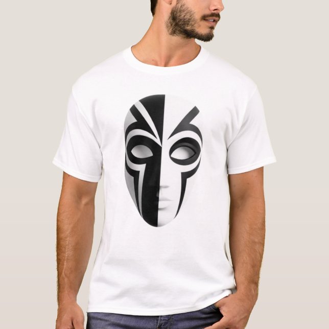 T-shirt Duality_Mask_Bold_Spirit. (Devant)