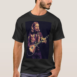 T-shirt Duane Allman Art : Peinture de Guitare Allman Brot