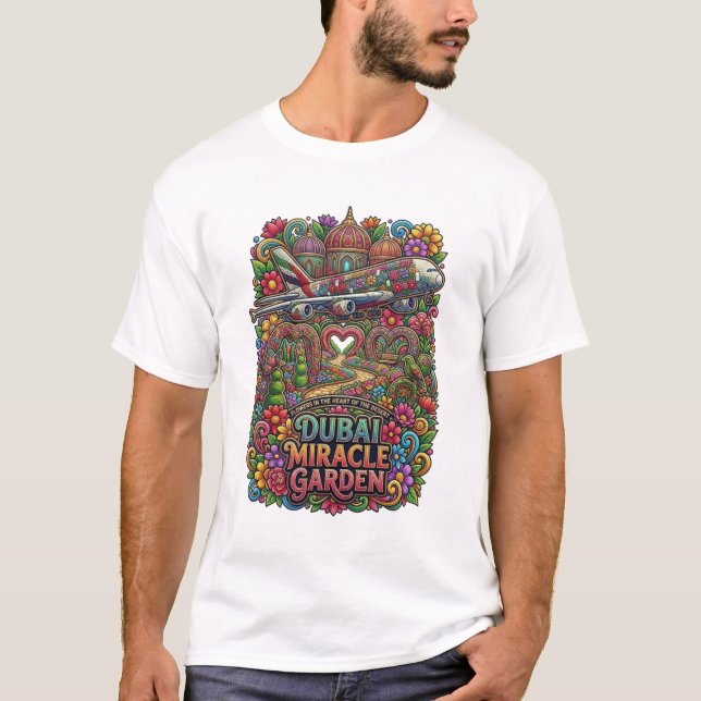 T-SHIRT DUBAI BÂTIMENT MIRACLE (Devant)