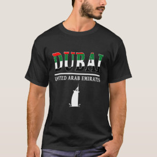 T-shirt Dubai City Destination Touristique Souvenir