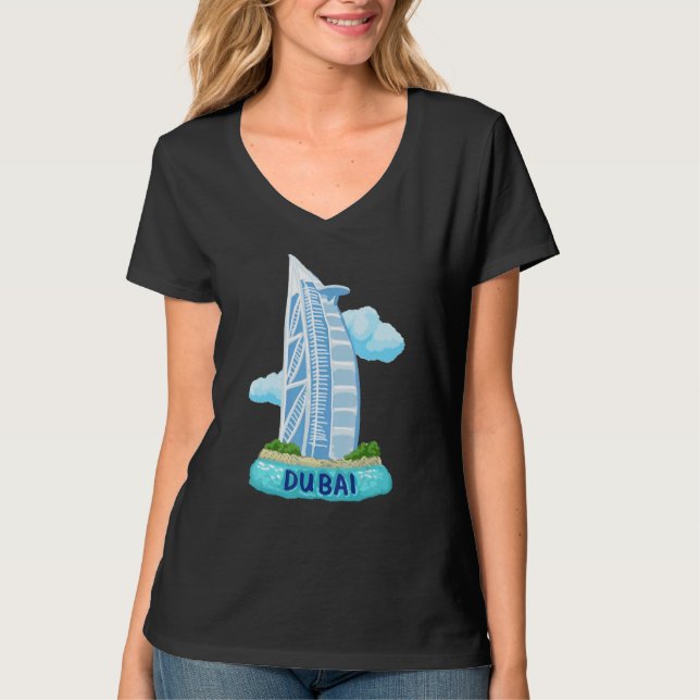 T-shirt Dubai City UAE souvenir  for men women 1 (Devant)