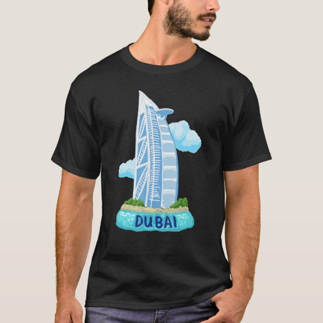 T-shirt Dubai City UAE souvenir  for men women 1 (Devant)