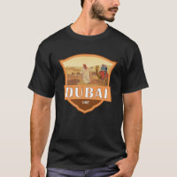 Dubai Émirats Arabes Unis Désert Safari Retro
