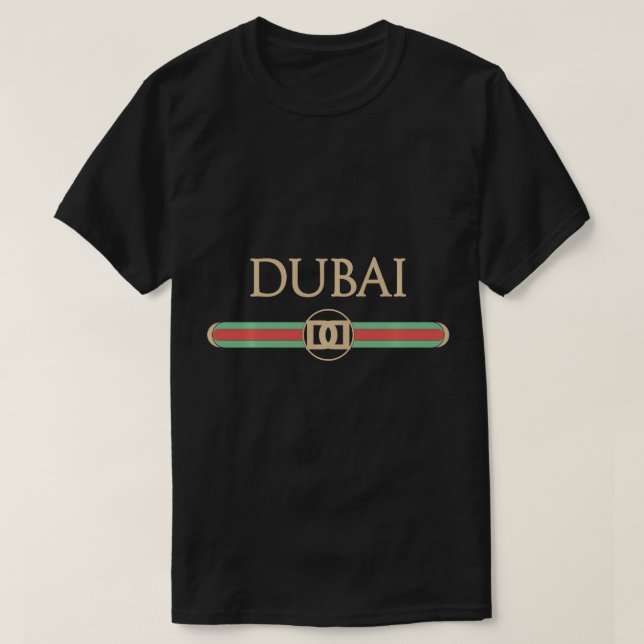 T-shirt Dubaï Fashion Souvenir Cadeau UAE Long Manche T-Sh (Design devant)