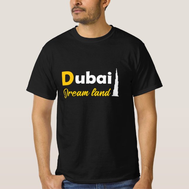 T-shirt Dubaï terre de rêves (Devant)