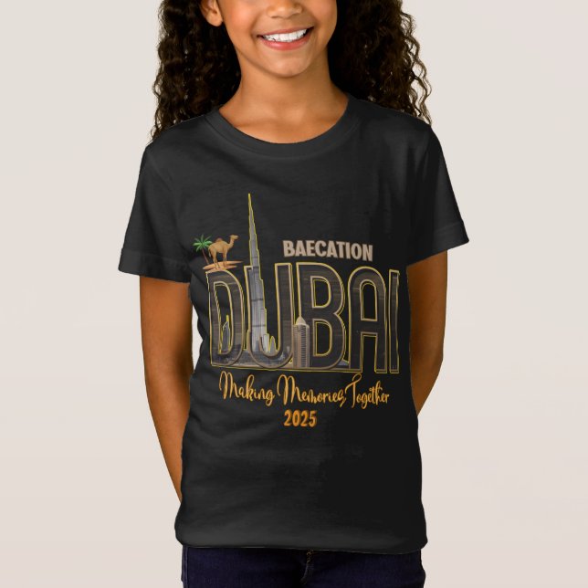 T-Shirt Dubaï Vacances Capturez la magie de votre aventure (Devant)