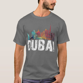 T-shirt Dubaï Vacances Souvenirs Cadeaux pour Hommes Femme