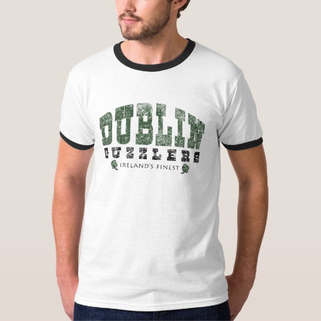 T-shirt Dublin Guzzlers - Le meilleur de l'Irlande - Drink (Devant)