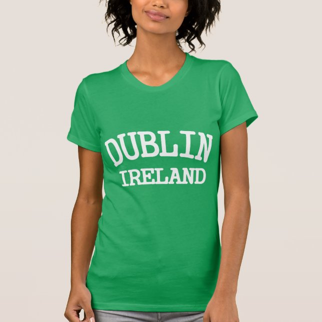T-shirt Dublin Irlande (Devant)