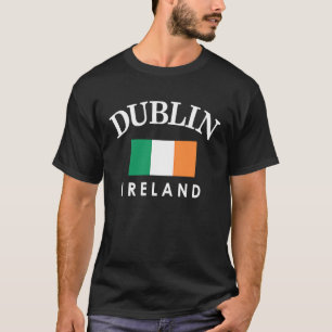 T-shirt Dublin Irlande Drapeau Fête de la Saint-Patrick