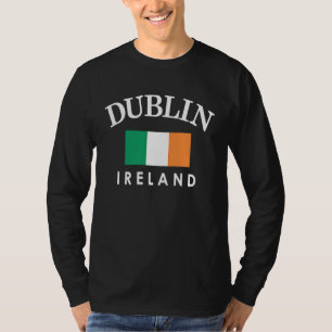 T-shirt Dublin Irlande Drapeau Fête de la Saint-Patrick
