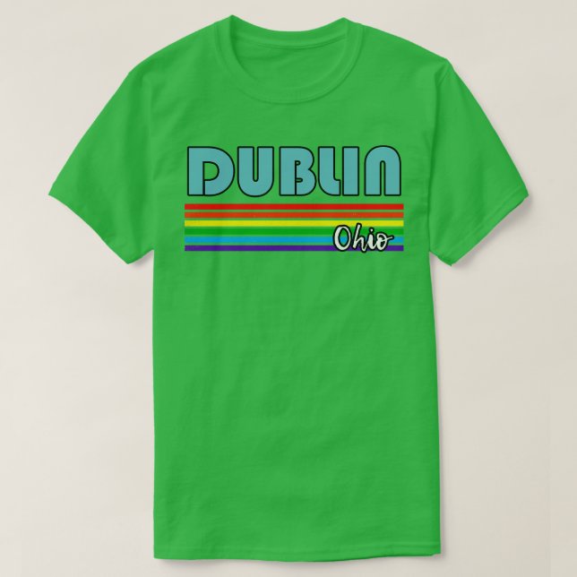 T-shirt Dublin Ohio Pride Dublin LGBT Gift LGBTQ Support (Design devant)