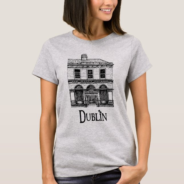 T-shirt Dublin - Old Abbey Theatre (Devant)