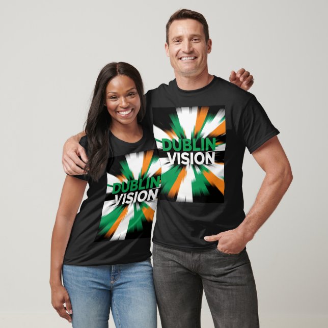 T-shirt Dublin Vision St Patricks Day Impact (Unisexe)