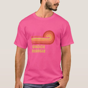 T-shirt Duboce Triangle San Francisco California Retro Vin