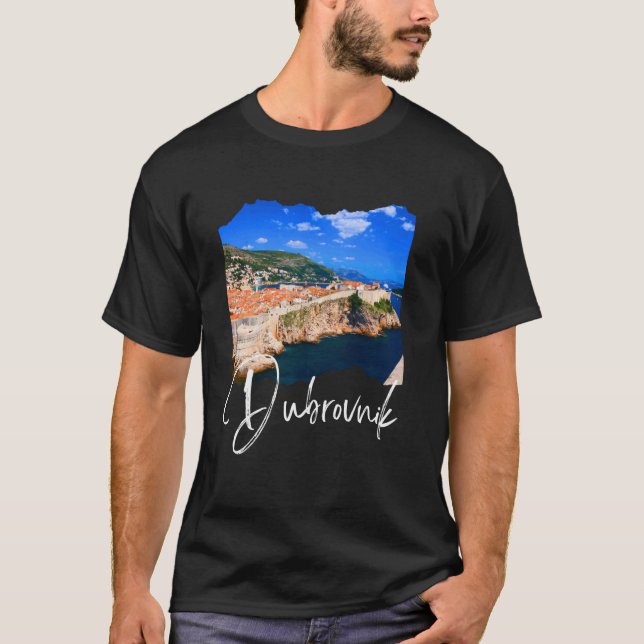 T-shirt Dubrovnik Croatie Dubrovnik (Devant)