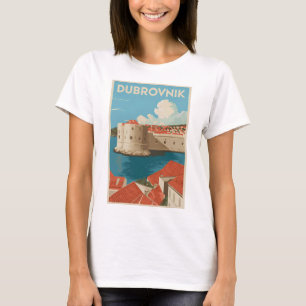 T-shirt Dubrovnik vintage