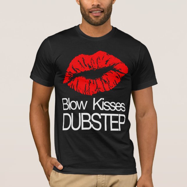 T-shirt dubstep Bisous (Devant)