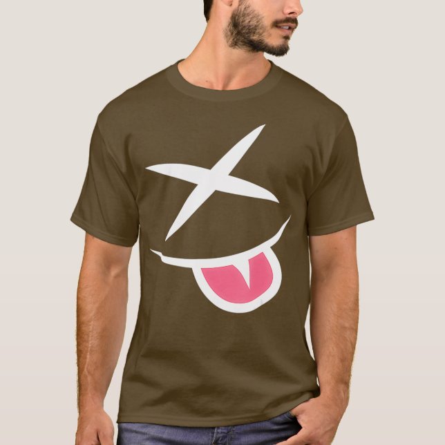 T-shirt Dubstep EDM Emoticon Dubstep Music Lover (Devant)