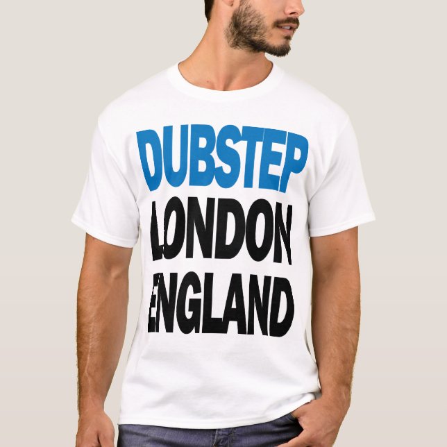 T-shirt Dubstep Londres Angleterre (NOUVEAU) (Devant)