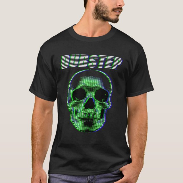T-shirt Dubstep Techno DJ Rave Party EDM Festival (Devant)