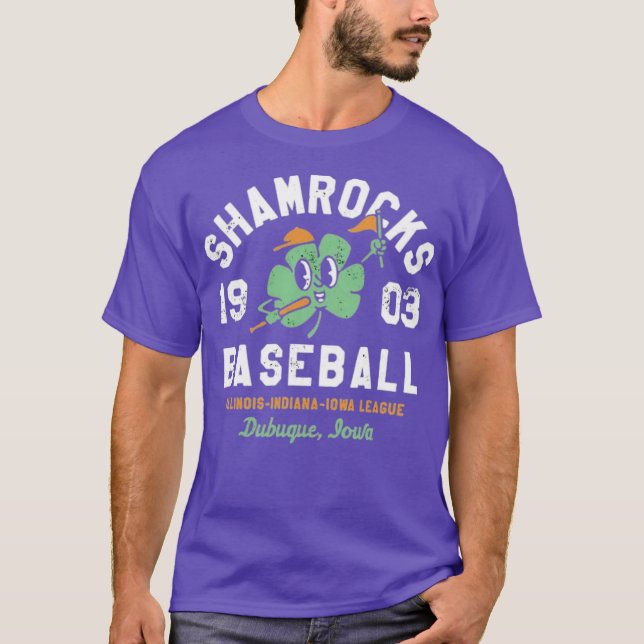 T-shirt Dubuque Shamrock - Iowa (Devant)