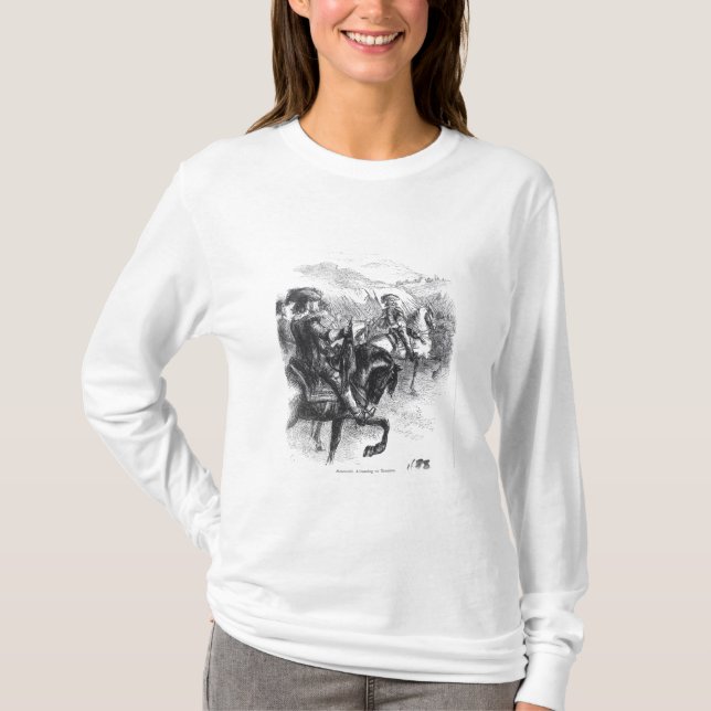 T-shirt Duc de Monmouth avançant sur Taunton (Devant)