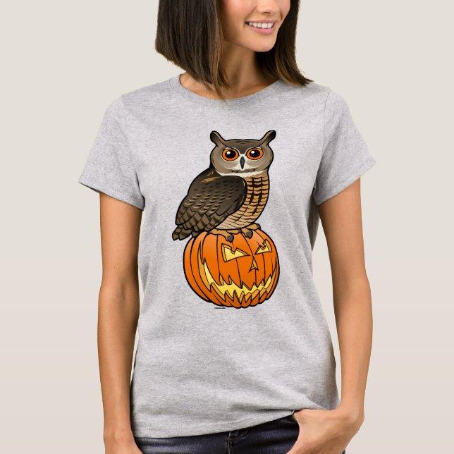 T-shirt Duc d'Eurasien de Halloween (Devant)