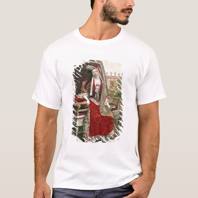T-shirt Duchesse de Marie-Anne Mancini de bouillon (Devant)