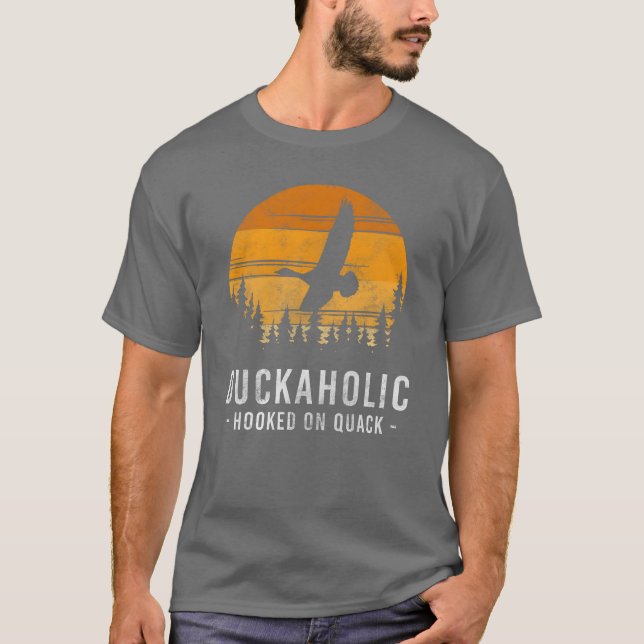 T-shirt Duck Bird Bain drôle (Devant)