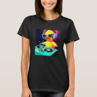 Duck Chick DJ Party Club Disque Jockey Gif EDM Dan