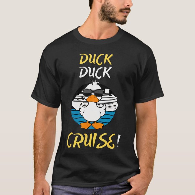 T-shirt Duck Cruise Boat (Devant)