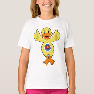 T-shirt Duck Darts Bullseye