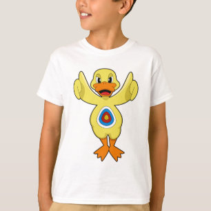 T-shirt Duck Darts Bullseye