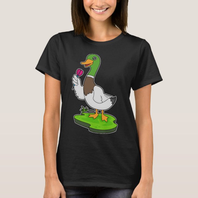 T-shirt Duck Darts Dart (Devant)
