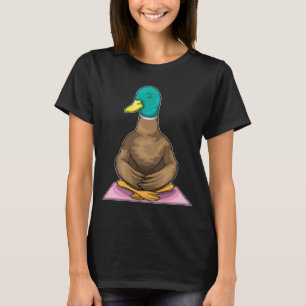 T-shirt Duck Fitness Yoga Méditation